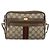 Borsa Sherry Line GG Supreme Web di GUCCI in PVC beige e oro 75 02 004 Auth BAZ578 D'oro - vista 13