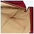 CHANEL Borsa a Mano Choco Bar Cotone Bordeaux Oro CC Auth BAZ870 D'oro Bordò - vista 20