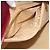 CHANEL Borsa a Mano Choco Bar Cotone Bordeaux Oro CC Auth BAZ870 D'oro Bordò - vista 23