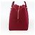 CHANEL Borsa a Mano Choco Bar Cotone Bordeaux Oro CC Auth BAZ870 D'oro Bordò - vista 4