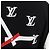 Schwarze Woll-Baseballjacke LOUIS VUITTON Puppet 1A8PML LV Auth BAZ826SM - Ansicht 12