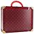 LOUIS VUITTON Monograma Transparente Cotoville 40 Trunk Vidro M13182 Auth 167157SM Vermelho