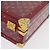 LOUIS VUITTON Monograma Transparente Cotoville 40 Trunk Vidro M13182 Auth 167157SM Vermelho - vista 15