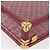 LOUIS VUITTON Monograma Transparente Cotoville 40 Trunk Vidro M13182 Auth 167157SM Vermelho - vista 16