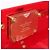 LOUIS VUITTON Monograma Transparente Cotoville 40 Trunk Vidro M13182 Auth 167157SM Vermelho - vista 27