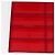 LOUIS VUITTON Monograma Transparente Cotoville 40 Trunk Vidro M13182 Auth 167157SM Vermelho - vista 33