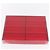 LOUIS VUITTON Monograma Transparente Cotoville 40 Trunk Vidro M13182 Auth 167157SM Vermelho - vista 35