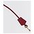 LOUIS VUITTON Monograma Transparente Cotoville 40 Trunk Vidro M13182 Auth 167157SM Vermelho - vista 37