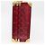 LOUIS VUITTON Monograma Transparente Cotoville 40 Trunk Vidro M13182 Auth 167157SM Vermelho - vista 4