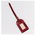 LOUIS VUITTON Monograma Transparente Cotoville 40 Trunk Vidro M13182 Auth 167157SM Vermelho - vista 40