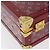 LOUIS VUITTON Monograma Transparente Cotoville 40 Trunk Vidro M13182 Auth 167157SM Vermelho - vista 8