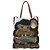LOEWE - Borsa 2way My Neighbor Totoro Studio Ghibli Marrone Argento Auth 167153SM - vista 13