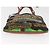 LOEWE - Borsa 2way My Neighbor Totoro Studio Ghibli Marrone Argento Auth 167153SM - vista 5
