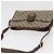 Gucci Borsa a Spalla GG Supreme PVC Beige Oro Auth SW2211 D'oro - vista 6