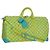 LOUIS VUITTON Borsa Keepall Bandoulière 50 Playground Gialla M21869 Auth AMZ519SM Giallo