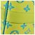 LOUIS VUITTON Borsa Keepall Bandoulière 50 Playground Gialla M21869 Auth AMZ519SM Giallo - vista 23