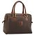 Céline Borsa Boston in tela Macadam CELINE in pelle PVC marrone oro Auth BA11759 D'oro