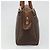 Céline Borsa Boston in tela Macadam CELINE in pelle PVC marrone oro Auth BA11759 D'oro - vista 3