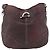 Borsa a Spalla in Pelle Rosso Vino GUCCI Argento 247393 Auth ka3554 Bordò - vista 13