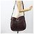 Borsa a Spalla in Pelle Rosso Vino GUCCI Argento 247393 Auth ka3554 Bordò - vista 22