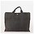 Bolsa de mão Burberrys Hermes Nova Check em lona nylon 4 peças Bege Cinza Auth BAZ311 Marrom - vista 2