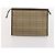 Bolsa de mão Burberrys Hermes Nova Check em lona nylon 4 peças Bege Cinza Auth BAZ311 Marrom - vista 22