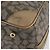 Saint Laurent Borsa Boston in PVC pelle beige grigia Auth 173616 Marrone - vista 14