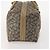 Saint Laurent Borsa Boston in PVC pelle beige grigia Auth 173616 Marrone - vista 3