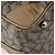 Saint Laurent Borsa Boston in PVC pelle beige grigia Auth 173616 Marrone - vista 9