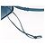 Hammock LOEWE ~ Ghibli La Città Incantata Amaca Cassetto Sling Topo & Flybird Auth 167152SM Blu - vista 19