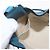 Hammock LOEWE ~ Ghibli La Città Incantata Amaca Cassetto Sling Topo & Flybird Auth 167152SM Blu - vista 25