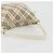 Burberry Borsa a Spalla Nova Check in Tela e Pelle Beige Argento Auth ARZ872 - vista 7