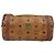 Borsa a Spalla MCM Vicetos Logogram in Pelle PVC Marrone Oro Auth SW2165 D'oro - vista 13