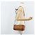 Borsa a Spalla MCM Vicetos Logogram in Pelle PVC Marrone Oro Auth SW2165 D'oro - vista 21
