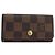 LOUIS VUITTON Damier Ebene Multicles 4 Key Case N62631 LV Auth BA11517