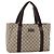 Gucci Bolsa Tote GG Supreme em PVC bege 141624 Auth bs34230