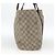 Gucci Bolsa Tote GG Supreme em PVC bege 141624 Auth bs34230 - vista 3