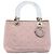 Borsa a mano Canage Christian Dior Nylon 2way Rosa Argento Auth YKZ135 - vista 13