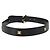 Céline CELINE Gürtel Leder 31,9"" Schwarz Gold Auth BAZ191A Golden - vista 2