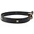 Céline CELINE Gürtel Leder 31,9"" Schwarz Gold Auth BAZ191A Golden - vista 4