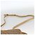 Gucci Borsa a Spalla Micro GG Supreme PVC Beige Oro 001 261 1096 Auth BA11772 D'oro - vista 14