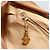 Gucci Borsa a Spalla Micro GG Supreme PVC Beige Oro 001 261 1096 Auth BA11772 D'oro - vista 20