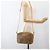Gucci Borsa a Spalla Micro GG Supreme PVC Beige Oro 001 261 1096 Auth BA11772 D'oro - vista 22