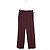 Helmut Lang Pantalones anchos burdeos
