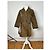 Comme Des Garcons Vintage Comme Des Garçons Denim-Trenchcoat Khaki S - Ansicht 12