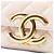 Chanel Matelassé Lammleder Giant CC Klapp-Handyhalter mit Kette Braun - Ansicht 5