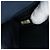 Chanel Medium Classic Velours Doppio ribalta Blu - vista 5