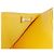 Chanel Piccolo Cuoio di Agnello con Patta Chevron Inverso Giallo - vista 6