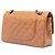 Chanel Medium Classic Metallico Caviar Doppio Marrone - vista 2
