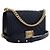 Chanel Old Medium Matelassé Caviar Boy con patta Blu - vista 2